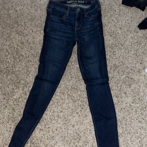 American eagle regular stretchy jeans no rips.